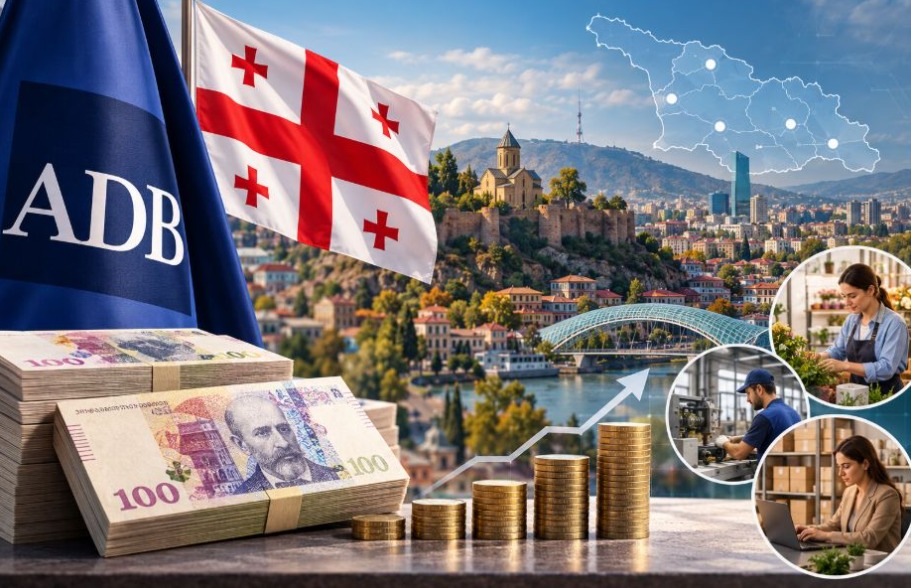 ADB'den Gürcistan'daki KOBİ'lere Credo Bank Üzerinden 120 Milyon GEL Finansman