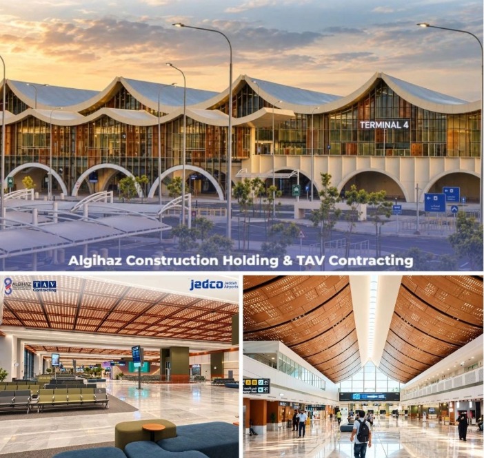 Algihaz Holding ve TAV’dan Cidde Havalimanı Terminal 4 Projesinde Tamamlanma
