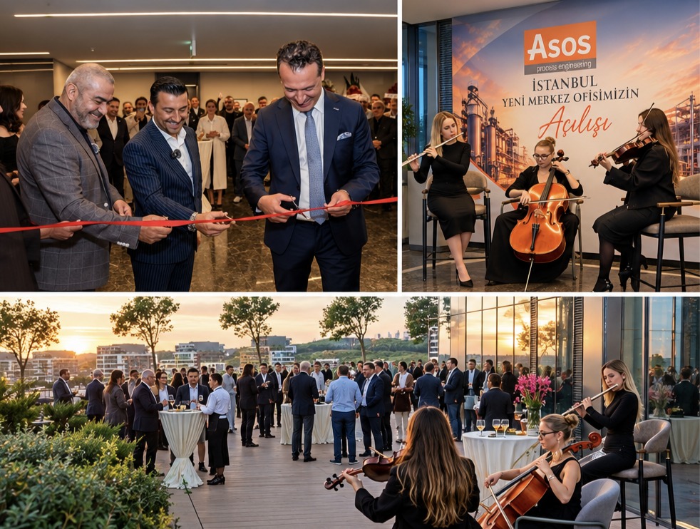 ASOS Proses Yeni Merkez Ofisini Vadi İstanbul Skyland'da Açtı