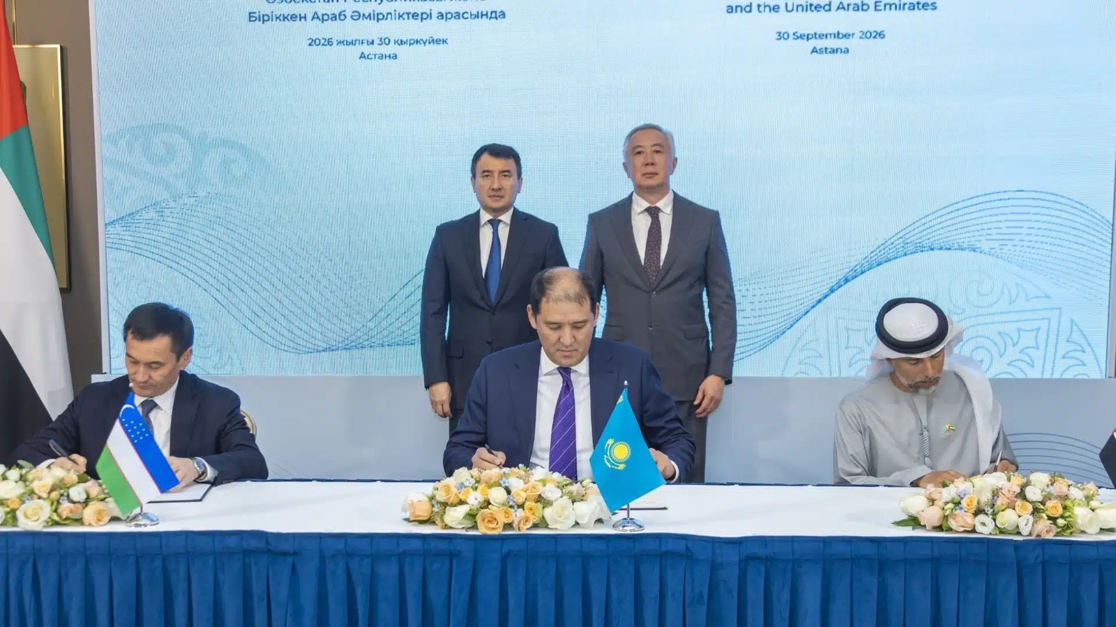 BAE, Kazakistan ve Özbekistan'dan Pakistan'a Uzanan CASA Demiryolu İçin Üçlü Anlaşma