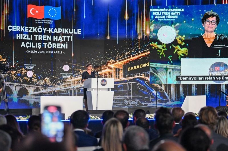 Çerkezköy–Kapıkule Hızlı Tren Hattı Açıldı: Türkiye'nin Avrupa Demiryolu Bağlantısı Güçleniyor
