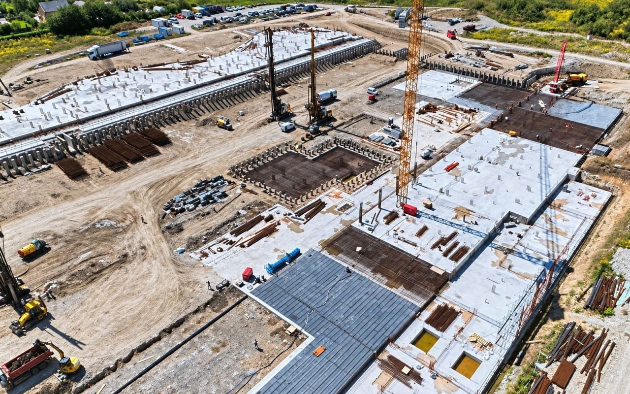 Cluj'daki Pediatrik Monobloc Hastanesi'nde İnşaat Düşeyde İlerliyor