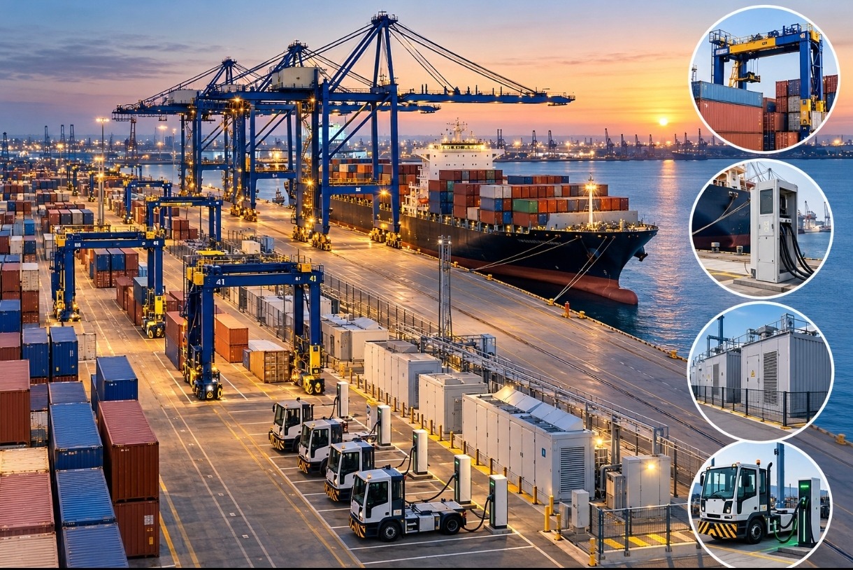 DP World, Romanya Konstanța Limanı'nda 100 Milyon Avroluk Elektrifikasyon Programı Başlattı