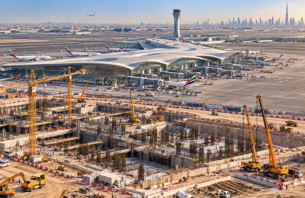 Dubai'de 2,7 Milyar Dolarlık Havalimanı Sözleşmesi: Batı Terminali İçin Çin–BAE Ortak Girişimi