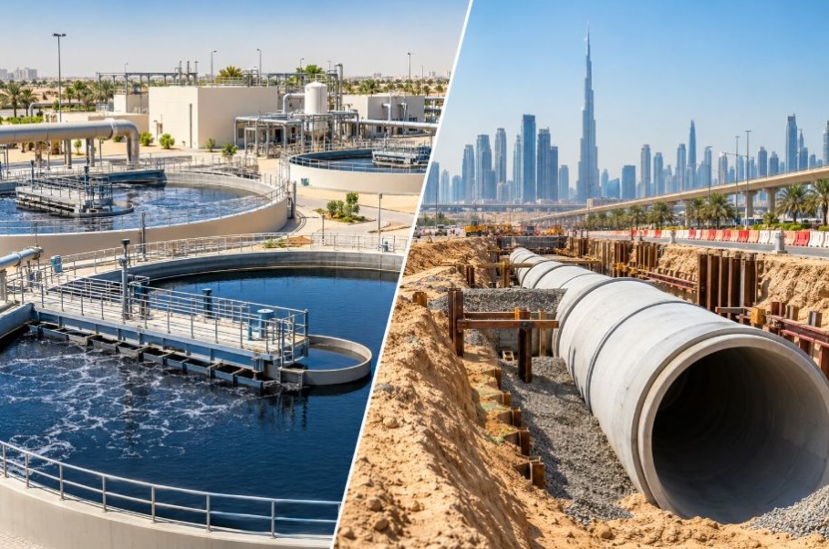 Dubai Belediyesi'nden İki Büyük Su Altyapısı İhalesi