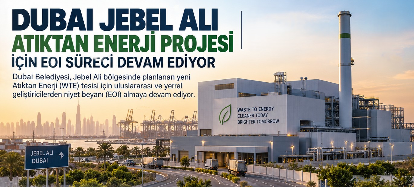 Dubai Jebel Ali Atıktan Enerji Projesi İçin EOI Süreci Devam Ediyor