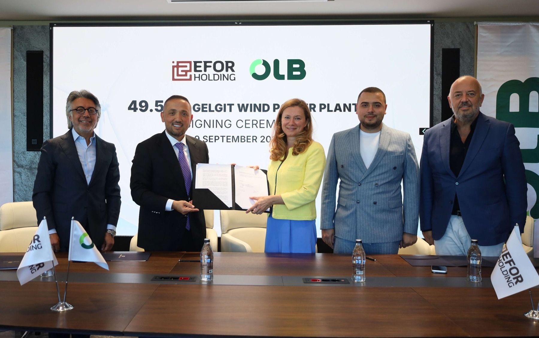 Efor Holding'in Gelgit RES Yatırımına 44,5 Milyon Euroluk Finansman