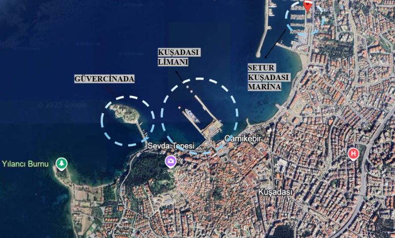 Ege Port Kuşadası Limanı'nda 638 Milyon TL'lik Kapasite Artışı İçin ÇED Süreci İlerliyor