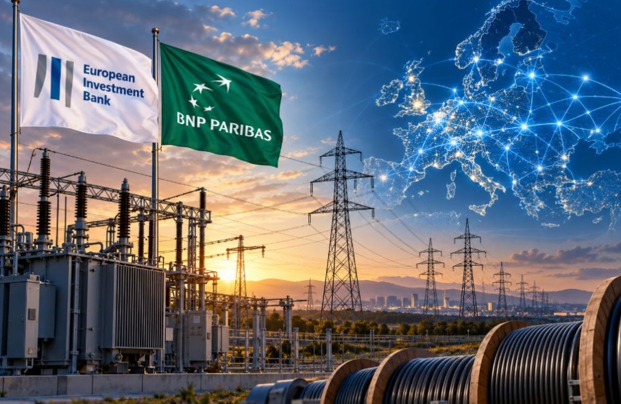 EIB ve BNP Paribas'tan Avrupa Elektrik Şebekelerine 700 Milyon Euroluk Garanti