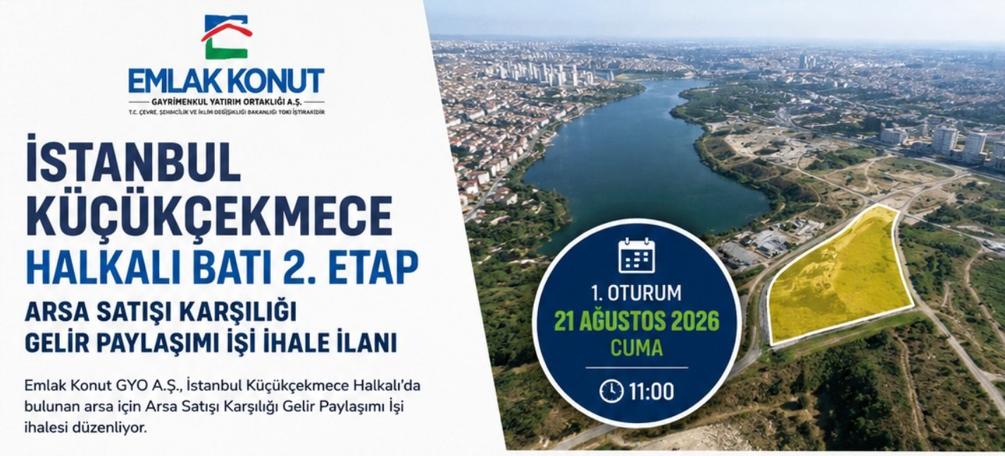 Halkalı Batı 2. Etap İhalesinde 9,19 Milyar TL'lik Teklif