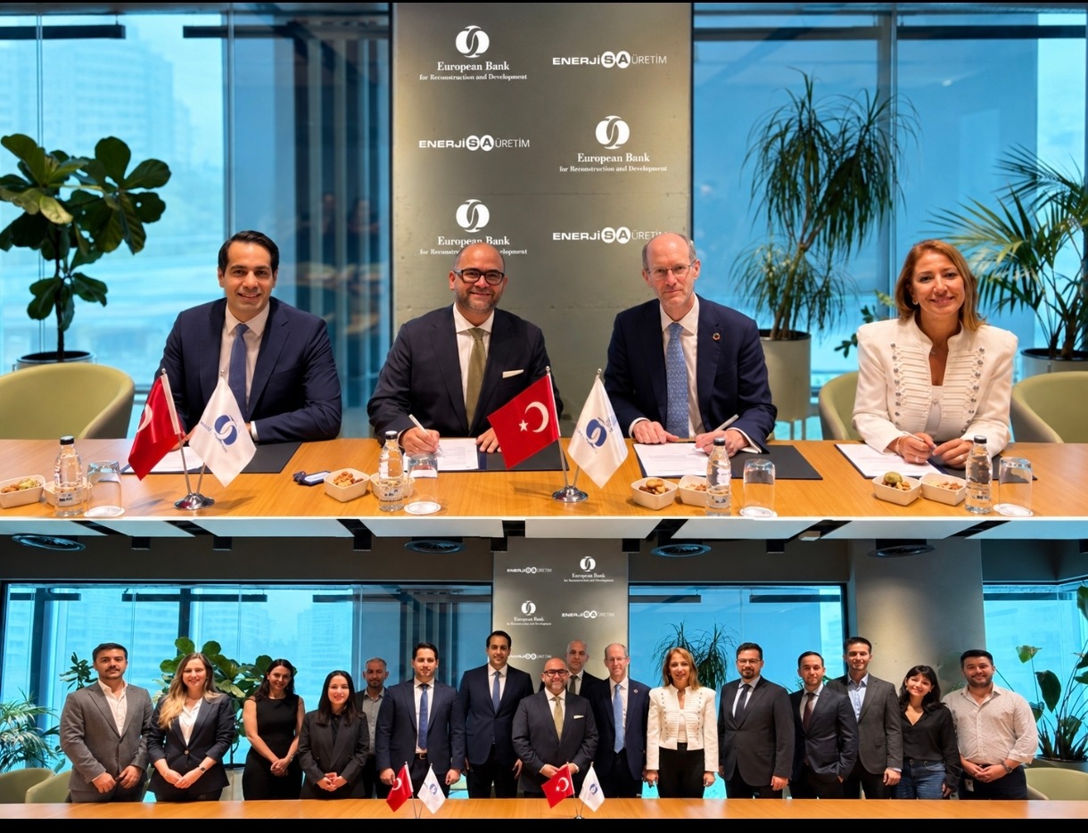 Enerjisa Üretim'e EBRD'den 150 Milyon Dolarlık Sürdürülebilirlik Bağlantılı Finansman