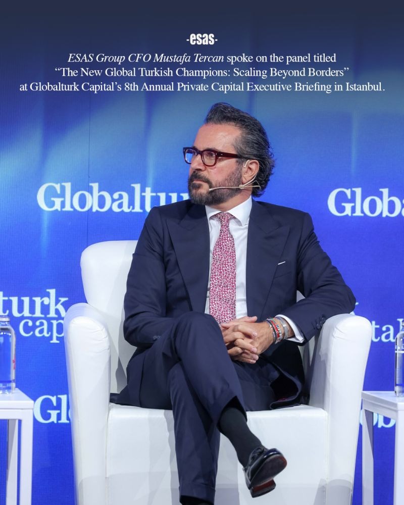 ESAS Group CFO'su Mustafa Tercan, Türk Şirketlerinin Küresel Büyümesini Ele Aldı