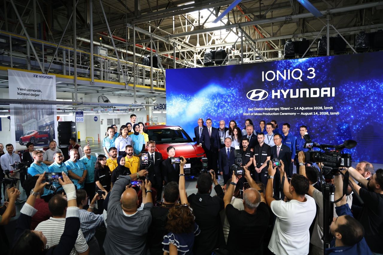 Hyundai Motor Türkiye, IONIQ 3'ün Seri Üretimine Başladı