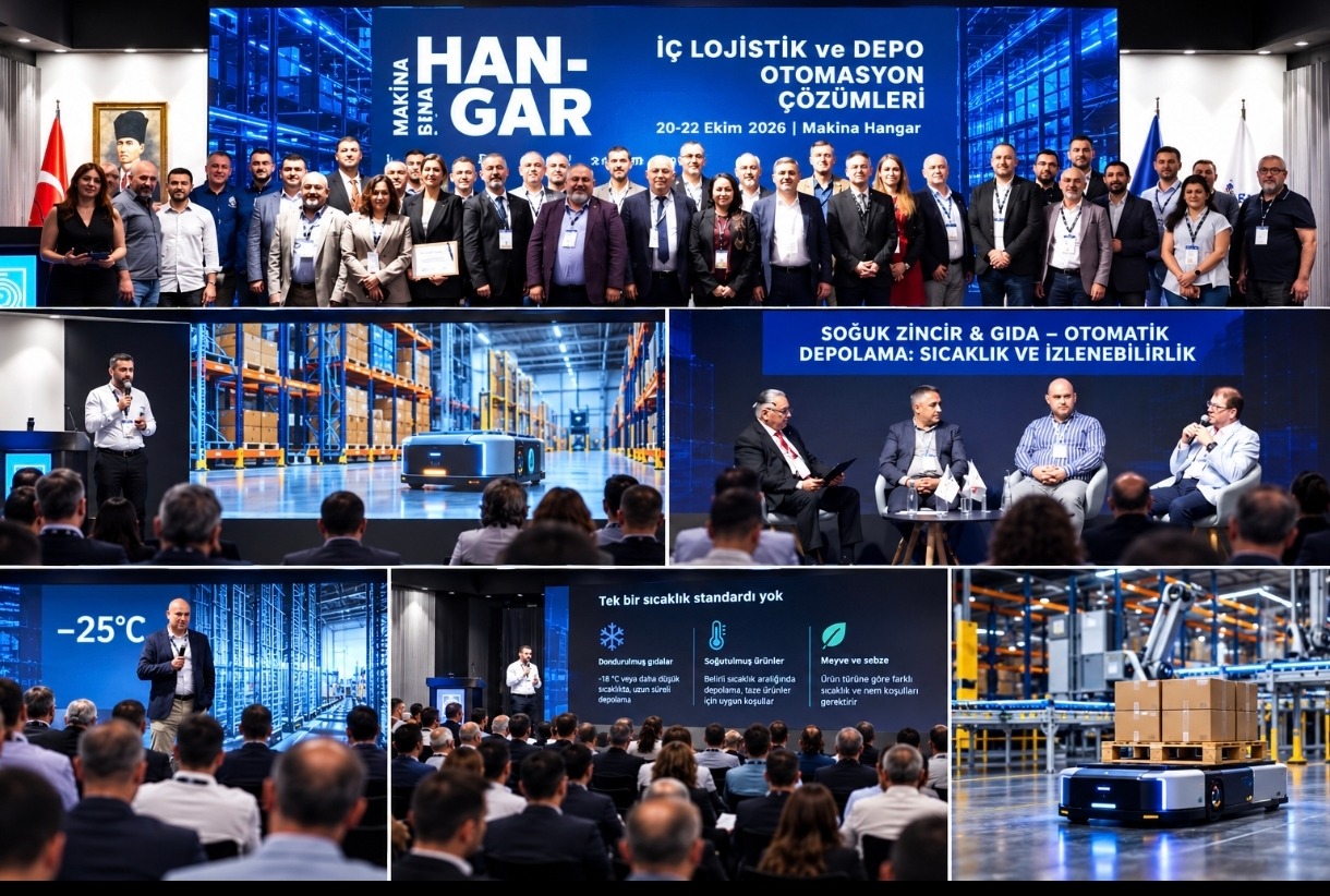 İç Lojistik ve Depo Otomasyon Çözümleri Etkinliği Makina Hangar’da Tamamlandı