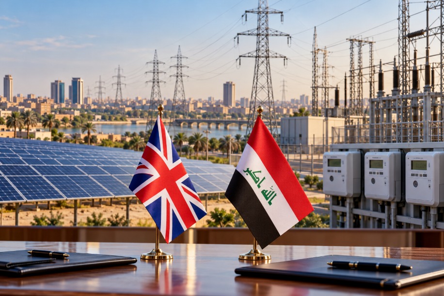 İngiltere ve Irak Elektrik Altyapısı İçin İş Birliğini Görüşüyor