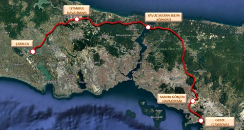 İstanbul Kuzey Demiryolu Geçişi (INRAIL) Projesinde İhale Takvimi Değişti: 127 Kilometrelik Hat İçin Uluslararası Yarış