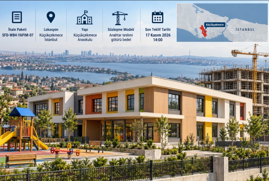 İPKB’den Küçükçekmece’de Yeni Okul Yapımı İçin İhale