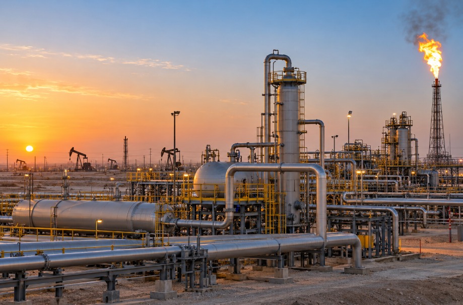 Güney Irak’ta Garraf Petrol Sahasında Yeni Gaz İşleme Sistemi Devreye Alındı