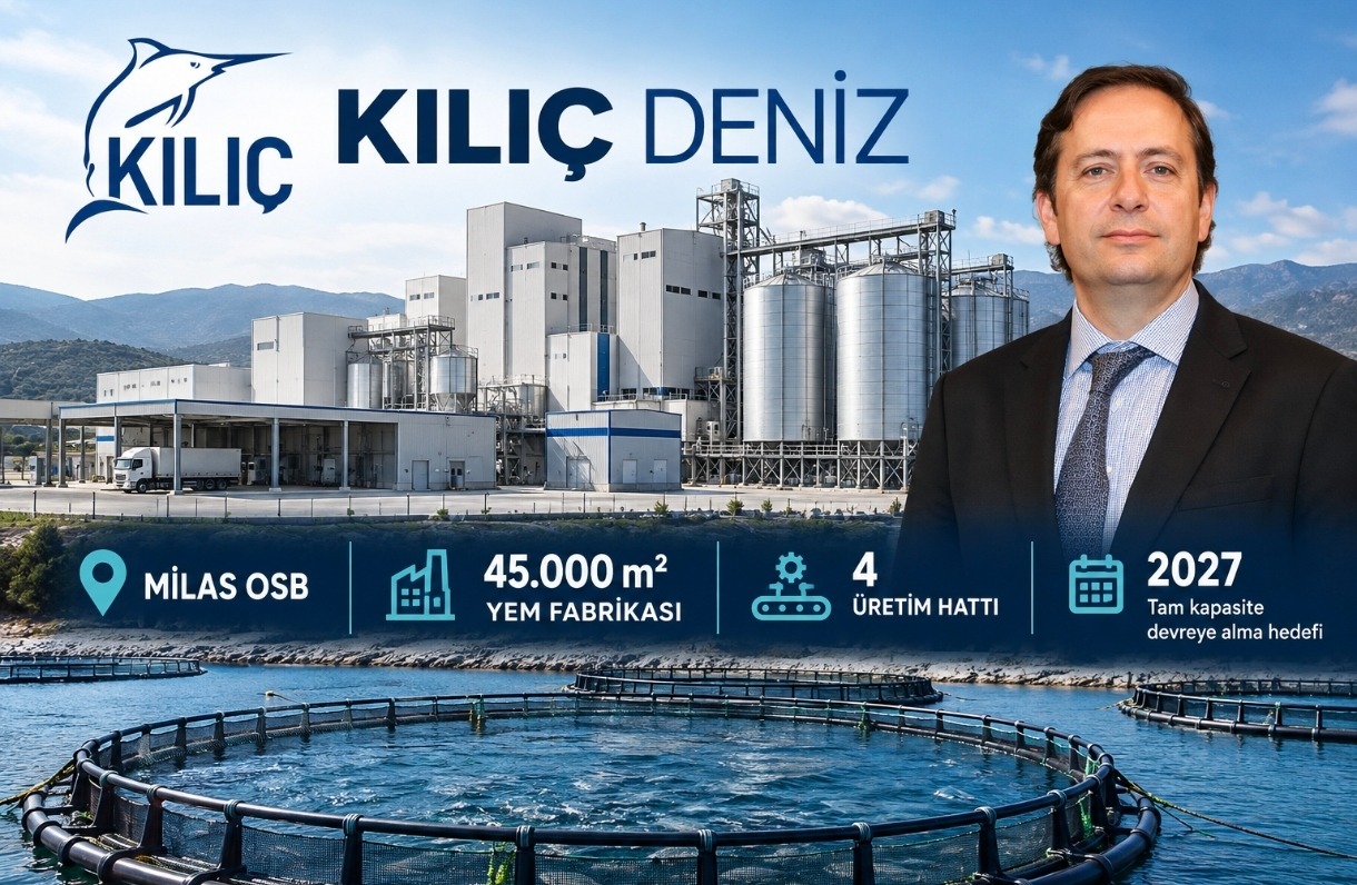 Kılıç Deniz'den Milas OSB'ye 45 Bin m²'lik Yem Fabrikası Yatırımı