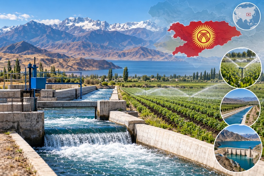 Kırgızistan'da 172 Milyon Dolarlık Sulama ve Tarımsal Dirençlilik Yatırımı