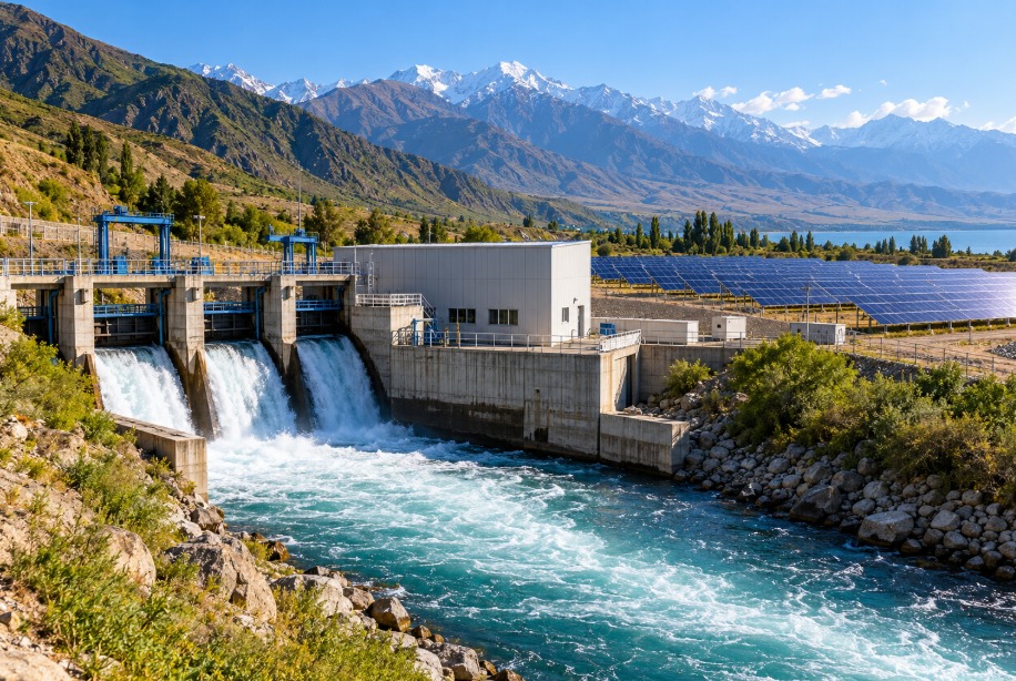 🌊 KIRGİZİSTAN'DA 44 MW İLAVE KÜÇÜK HES VE 50 MW GÜNEŞ ENERJİSİ KAPASİTESİ HEDEFİ