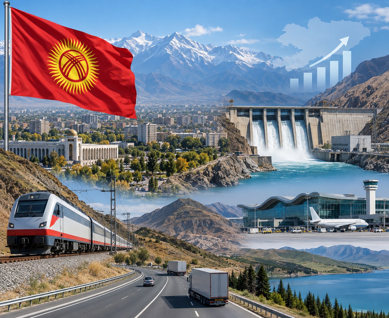 Kırgızistan'da Ekonomi ve Altyapı Yatırımları Hız Kazanıyor