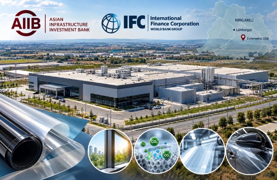 Türkiye'de AIIB + IFC Finansmanlı Yeni İleri Malzeme Tesisi