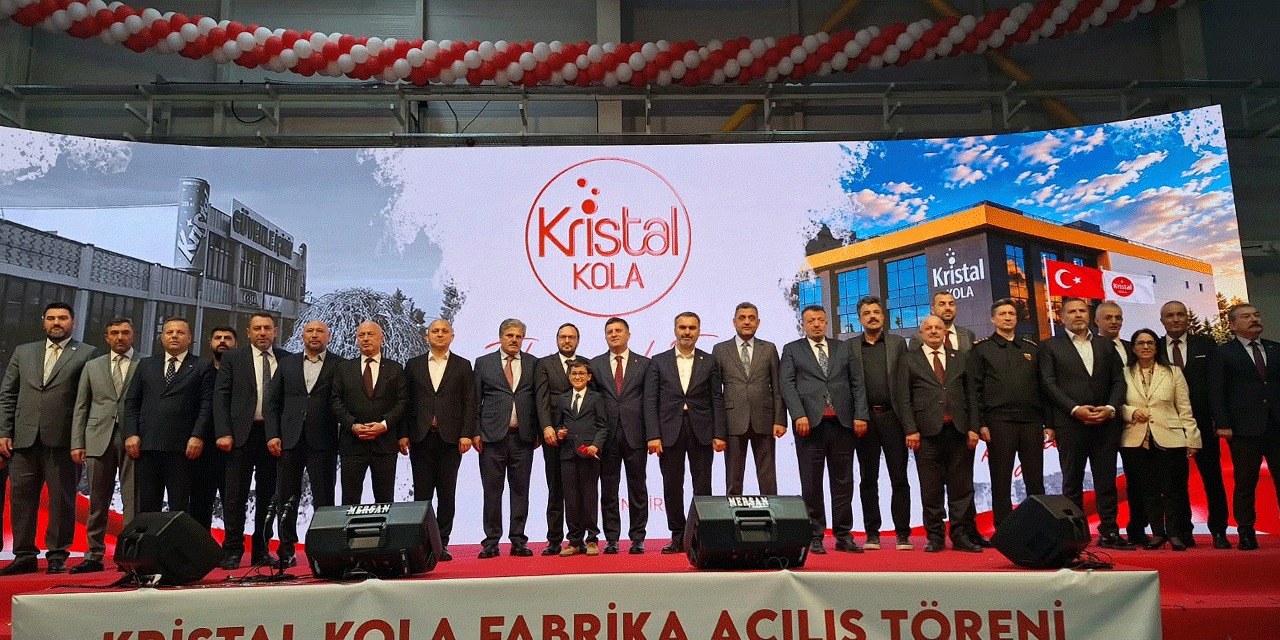 🏭 KRİSTAL KOLA'DAN KIRIKKALE'YE 1,1 MİLYAR TL'LİK ÜRETİM YATIRIMI