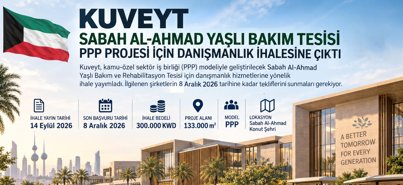 Kuveyt, Sabah Al-Ahmad Yaşlı Bakım Tesisi PPP Projesi İçin Danışmanlık İhalesine Çıktı