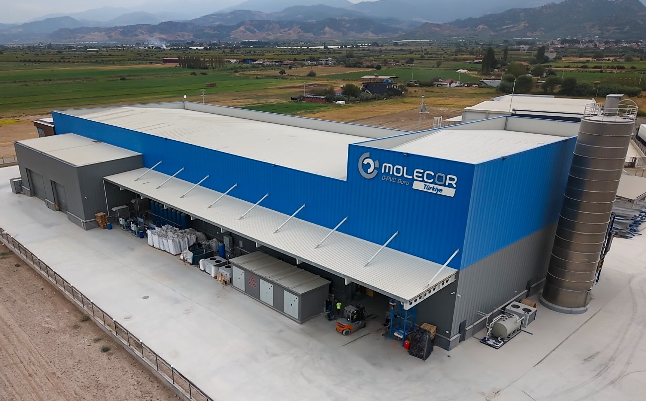 Molecor Türkiye, Alaşehir’deki Yeni O-PVC Boru Üretim Tesisini 22 Ekim’de Açıyor