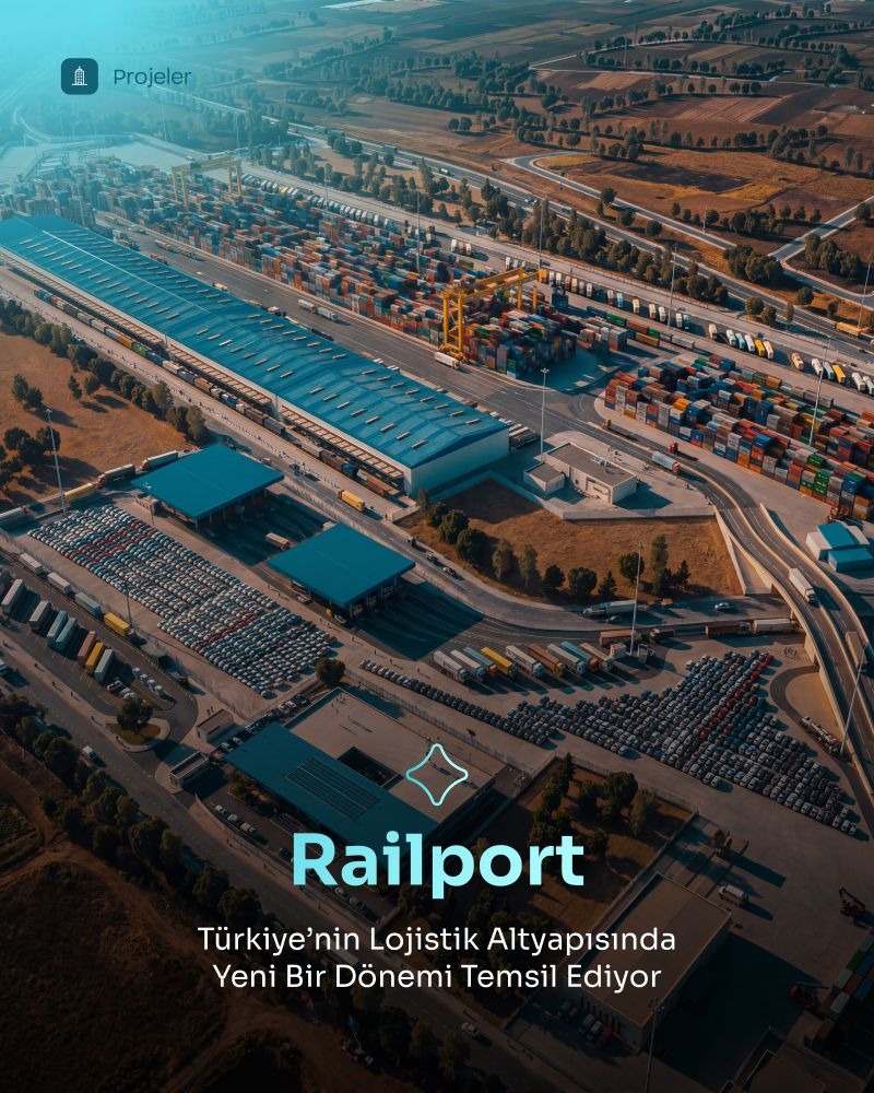 Railport'ta Operasyonlar Kesintisiz Sürüyor: Türkiye'nin İntermodal Lojistik Altyapısında Yeni Dönem