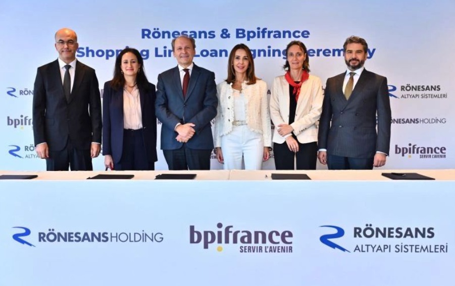 Rönesans ve Bpifrance'tan 50 Milyon Euro'luk Shopping Line Kredi Hattı