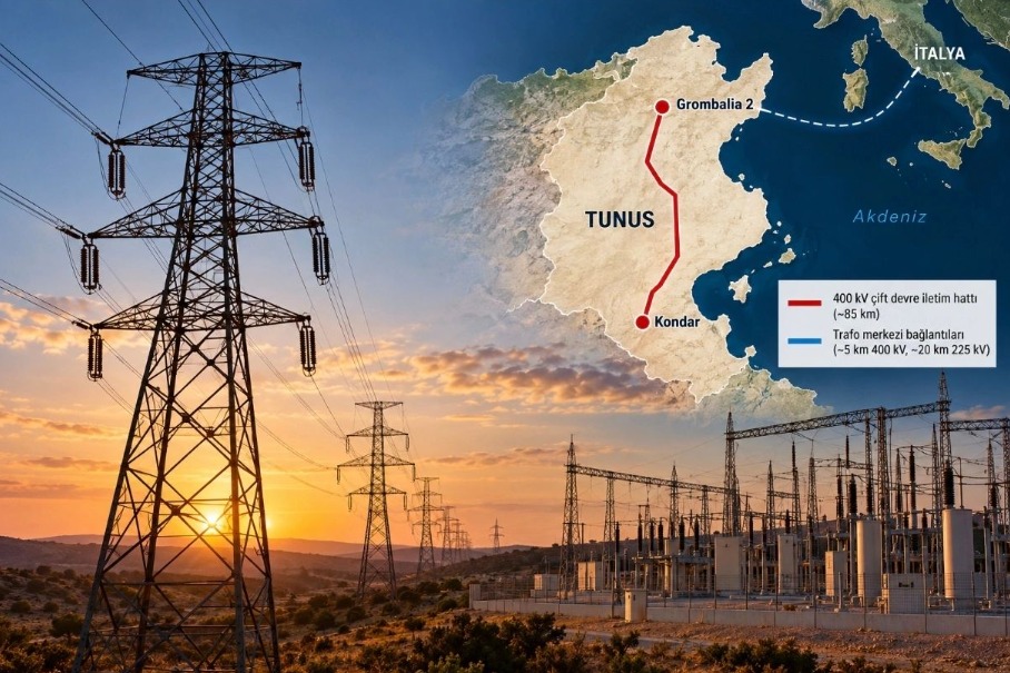 Tunus’ta 43 Milyon Euroluk ELMED 2 Projesinde Yeni İhale