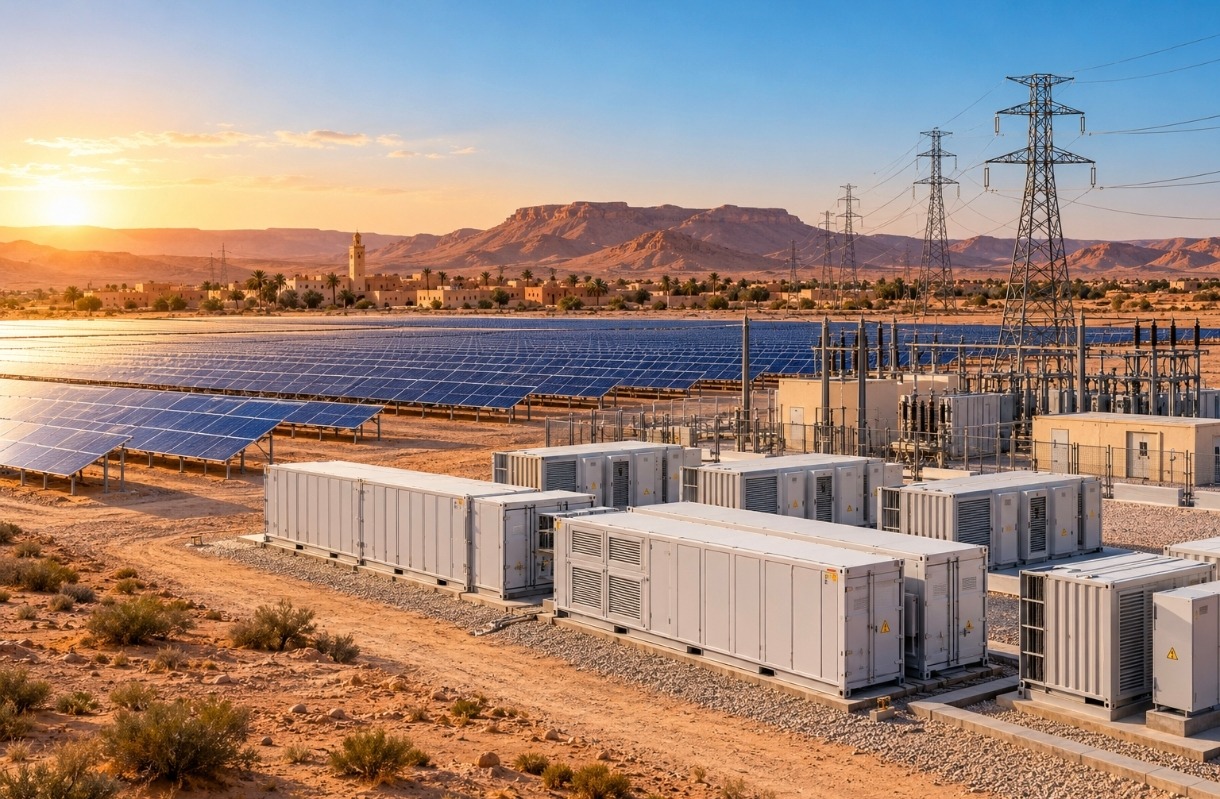 Tunus'ta 50 MW Güneş Enerjisi ve 20 MWh Batarya Depolama Projesi İçin İhale
