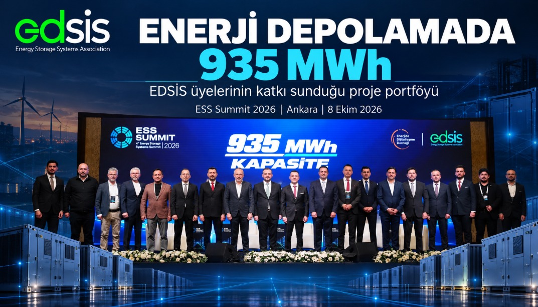 Türkiye'de Enerji Depolamada 935 MWh'lik Proje Portföyü Açıklandı
