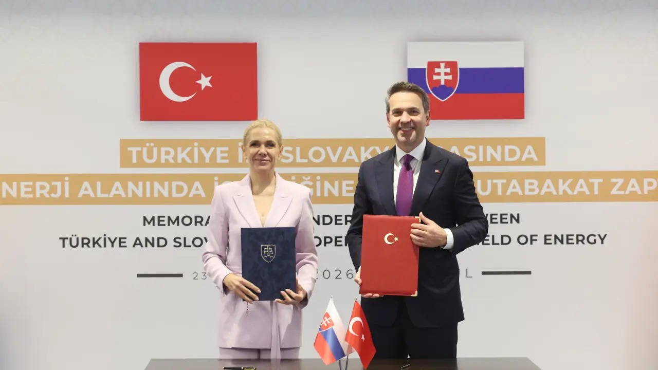 Türkiye ve Slovakya Arasında Enerji İşbirliği Mutabakatı İmzalandı