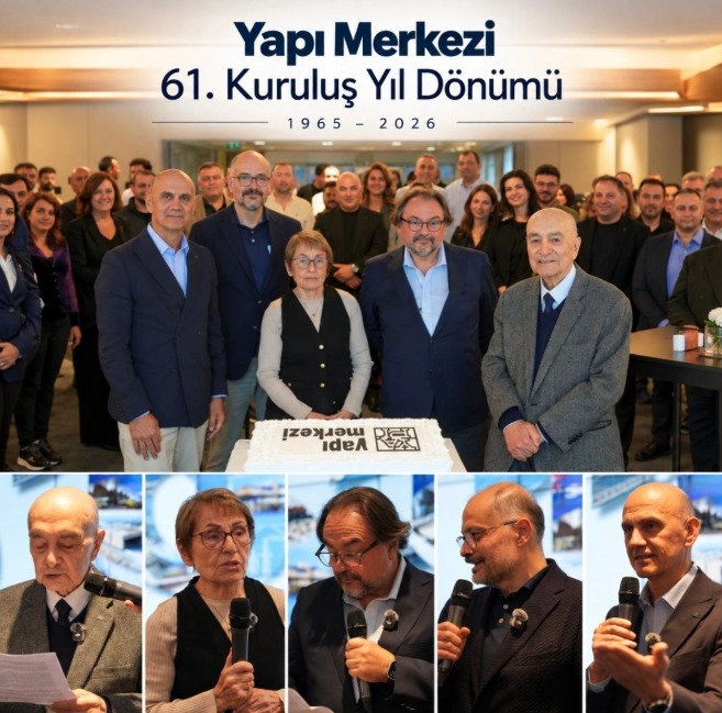Yapı Merkezi 61. Kuruluş Yıl Dönümünü Kutladı